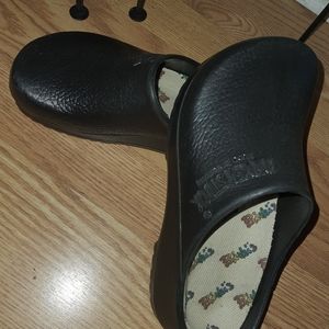Birkenstock Slip on Rubber Clogs